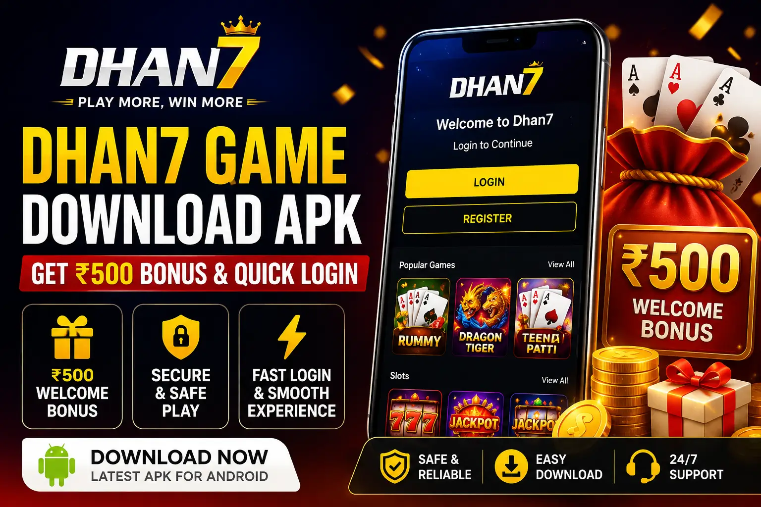 Dhan7 game apk